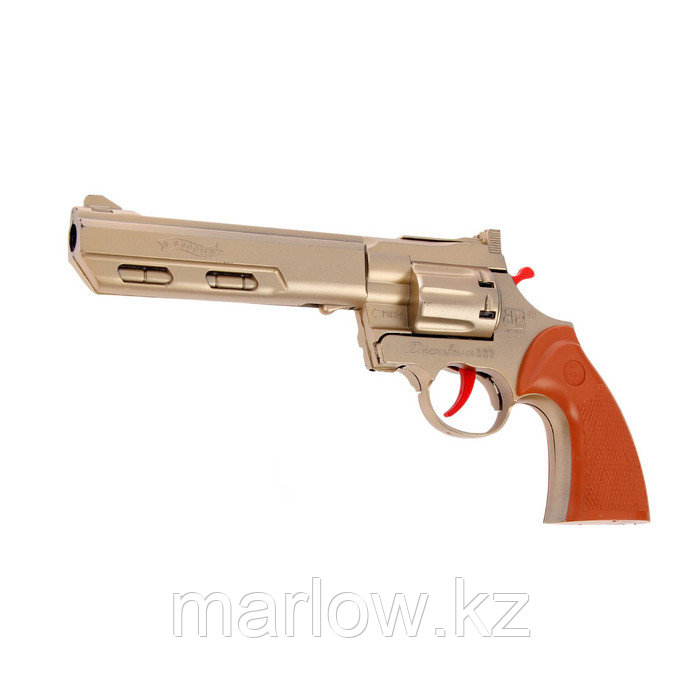 Пистолет «Рейнджер плюс голд», стреляет 8-ми зарядными пистонами, цвета МИКС - фото 3 - id-p111431152