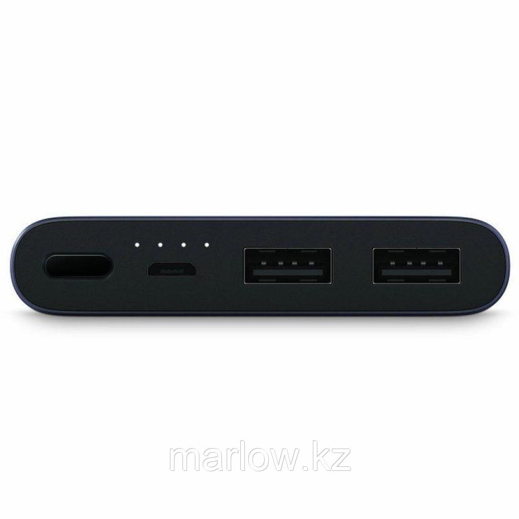 Xiaomi 10000mAH Mi Power Bank 2S сыртқы батареясы, қара - фото 2 - id-p111421332