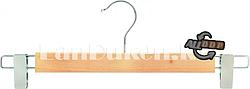 Вешалка деревянная с зажимом ELFE 92919 (002)