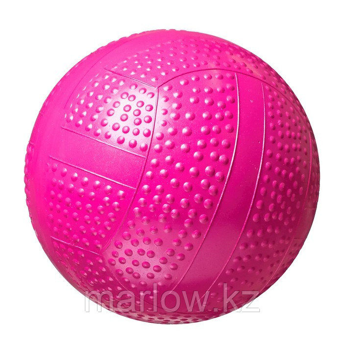 Мяч фактурный, диаметр 10 см, цвета МИКС - фото 2 - id-p111432150