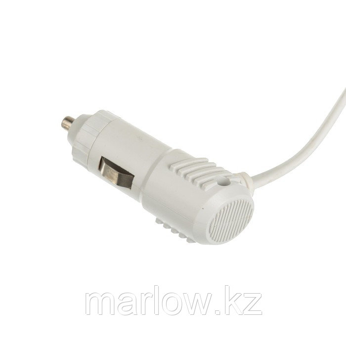 Разветвитель прикуривателя, 3 гнезда с подсветкой, 2 USB, 12/24 В, провод 70 см, белый - фото 4 - id-p111426244
