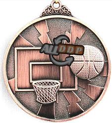 Медаль "БАСКЕТБОЛ" (бронза)