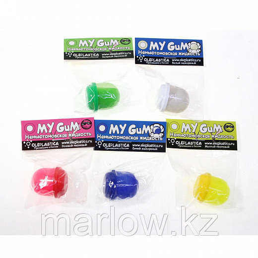 Жвачка для рук - My gum, зеленый неон, 10 гр - фото 8 - id-p111418434