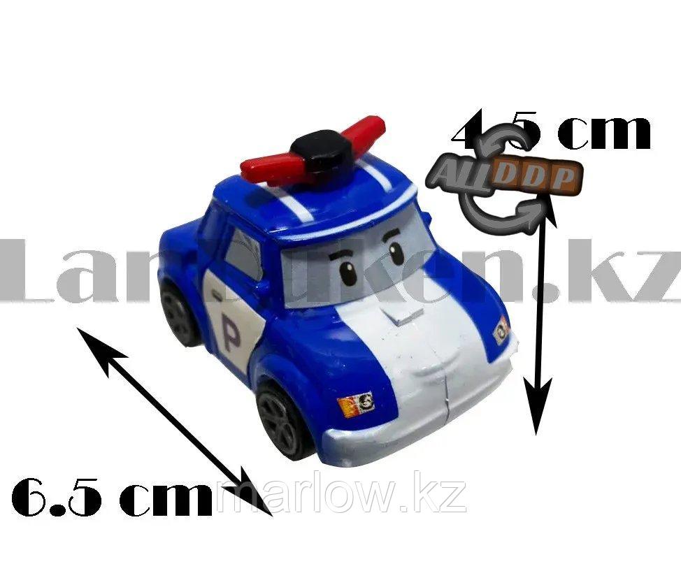 Набор машинок игровой для детей из серии Робокар Поли 4 машинки в комплекте - фото 4 - id-p111452443