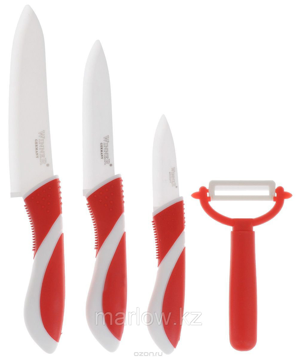 Ножи керамические WINNER 5 предметов - фото 4 - id-p111419415