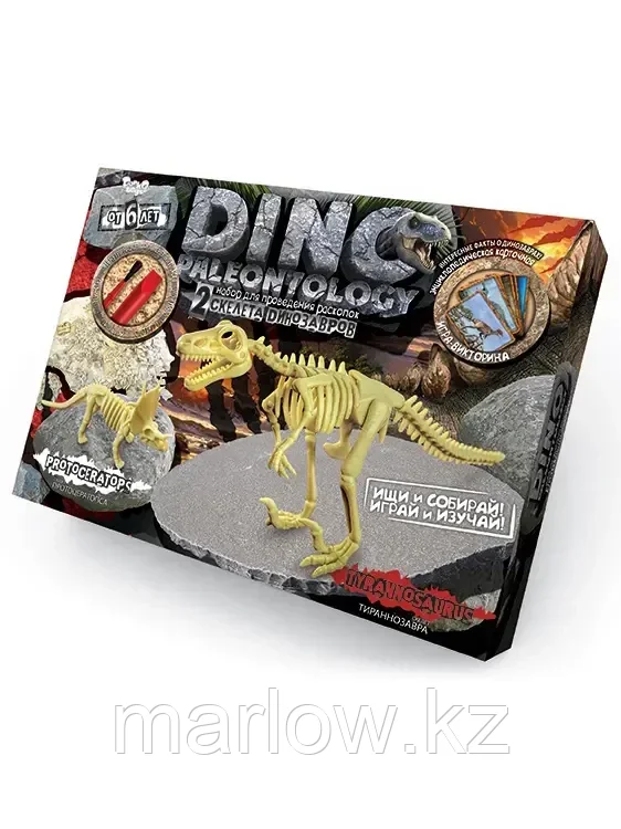 Набор для проведения раскопок Dino Paleontology DP-01-03 Danko Toy - фото 1 - id-p111446511