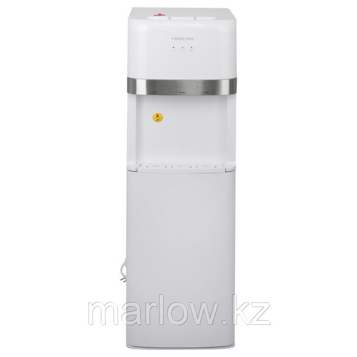 Кулер для воды HIBERG UFK-653W, напольный, нагрев и охлаждение, 500/85 Вт, белый - фото 1 - id-p111436831