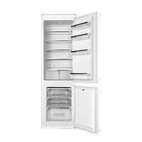 Тоңазытқыш Hansa BK316.3, кіріктірілетін, екі камералы, А+ класты, 242 л, ақ