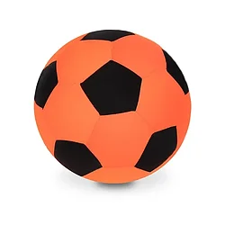 Мягкая игрушка Мячик-антистресс оранжево-черный 20 см 1542-3А ТМ Коробейники