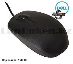 Компьютерная мышь проводная оптическая 1000 dpi USB Dell MS111 черная