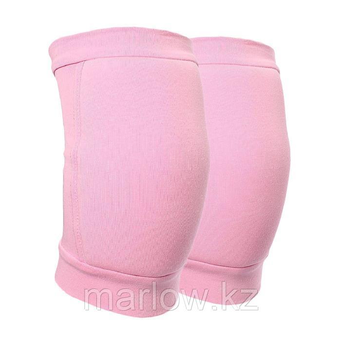 Наколенники для гимнастики и танцев с уплотнителем, размер S(7-10 лет), цвет розовый - фото 1 - id-p111433017
