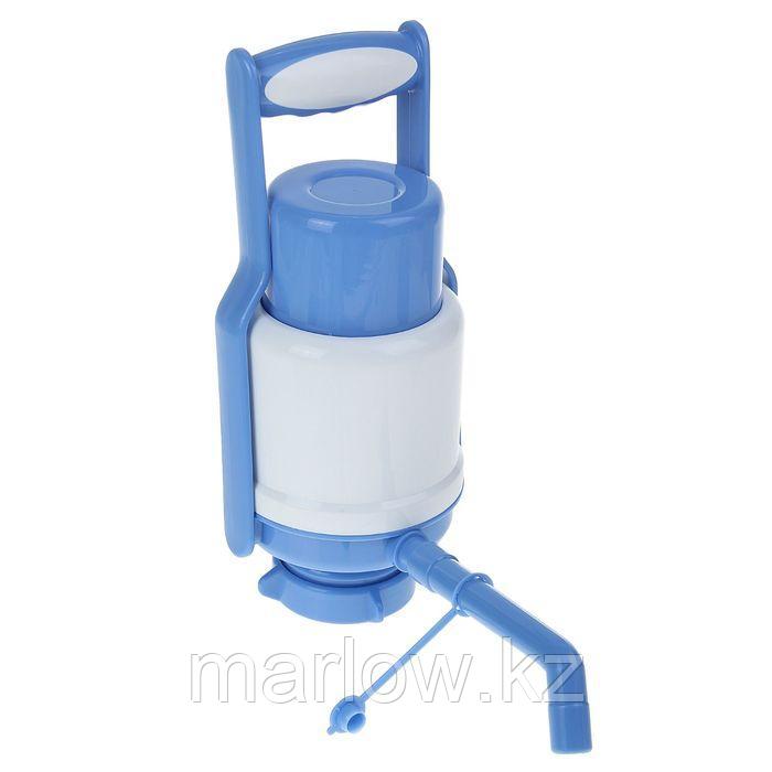 Помпа для воды LESOTO Universal, механическая, под бутыль от 11 до 19 л, голубая - фото 1 - id-p111434852
