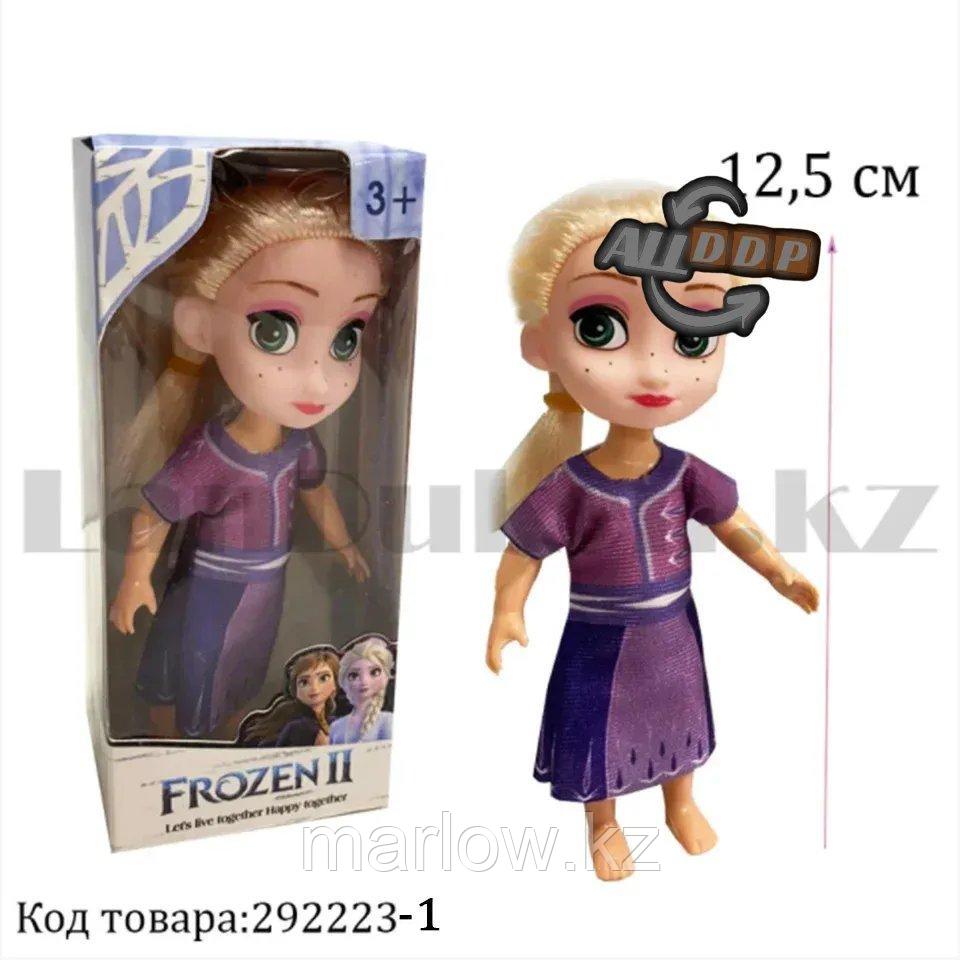 Кукла принцесса мини маленькая Эльза Холодное сердце (Frozen) NO.205 12,5 см - фото 1 - id-p111452462