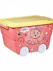 Ящик для игрушек IDEA Кошечка М2550