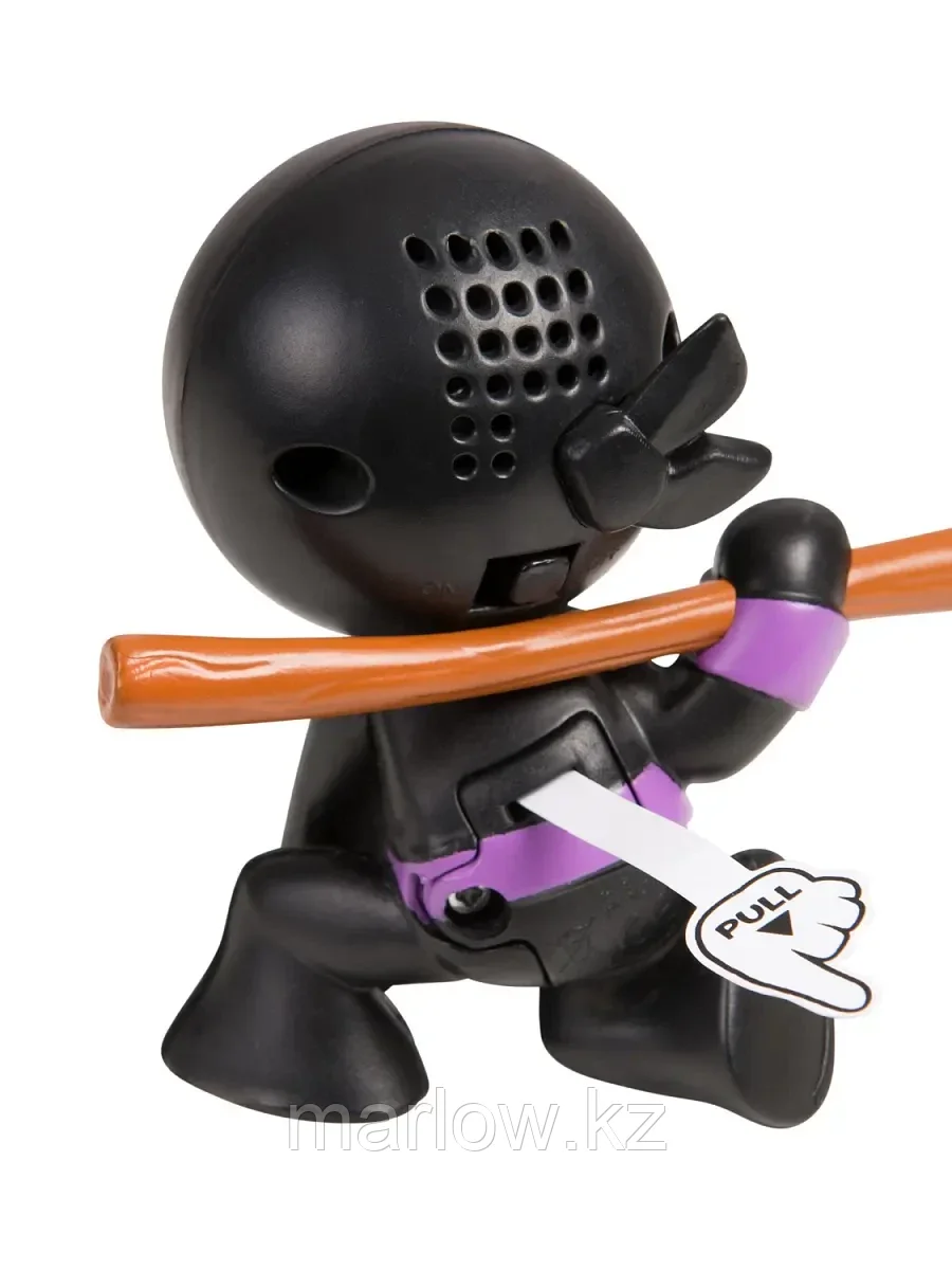 Фарт Ниндзя "Пукающий", черный с шестом 37001 TM Fart Ninjas - фото 4 - id-p111444560
