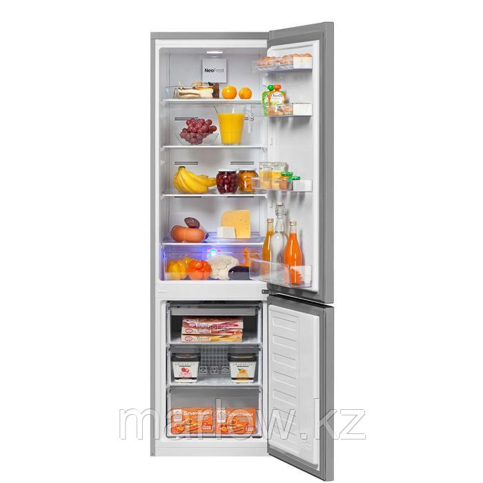 Холодильник Beko CNKR 5310 E20X, двухкамерный, класс А+, 310 л, NoFrost, нержавеющая сталь - фото 2 - id-p111434022
