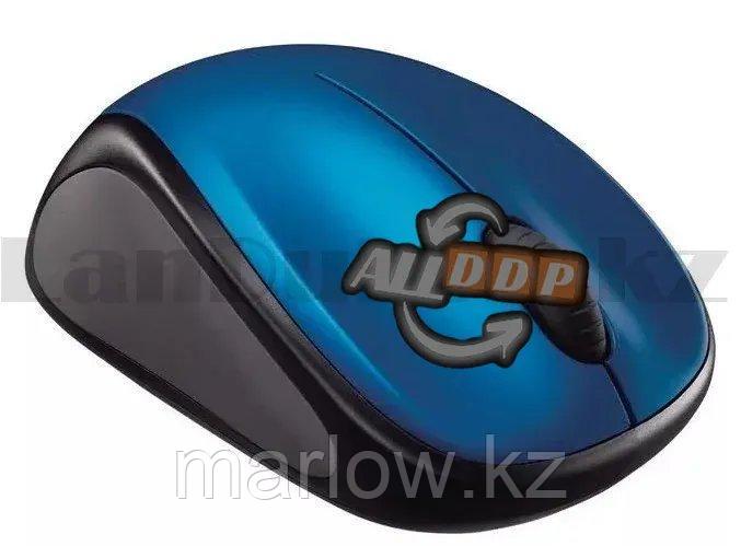 Компьютерная мышь беспроводная оптическая 1000 dpi USB Logitech M235 Wireless Mouse синий - фото 3 - id-p111454450