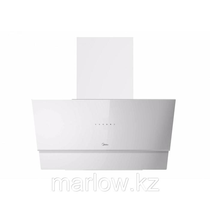 Вытяжка Midea MH90AN872GW, наклонная, 800 м3/ч, 4 скорости, 90 см, белая - фото 1 - id-p111435855