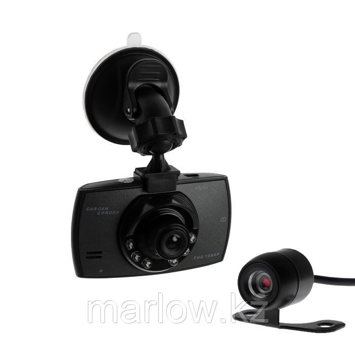 Видеорегистратор TORSO, 2 камеры, HD 1920×1080P, TFT 2.4, обзор 120° - фото 1 - id-p111426300