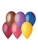 Набор воздушных шаров PM 032-GB Crystal 35см. (3,2g) цвет в асс. 12шт