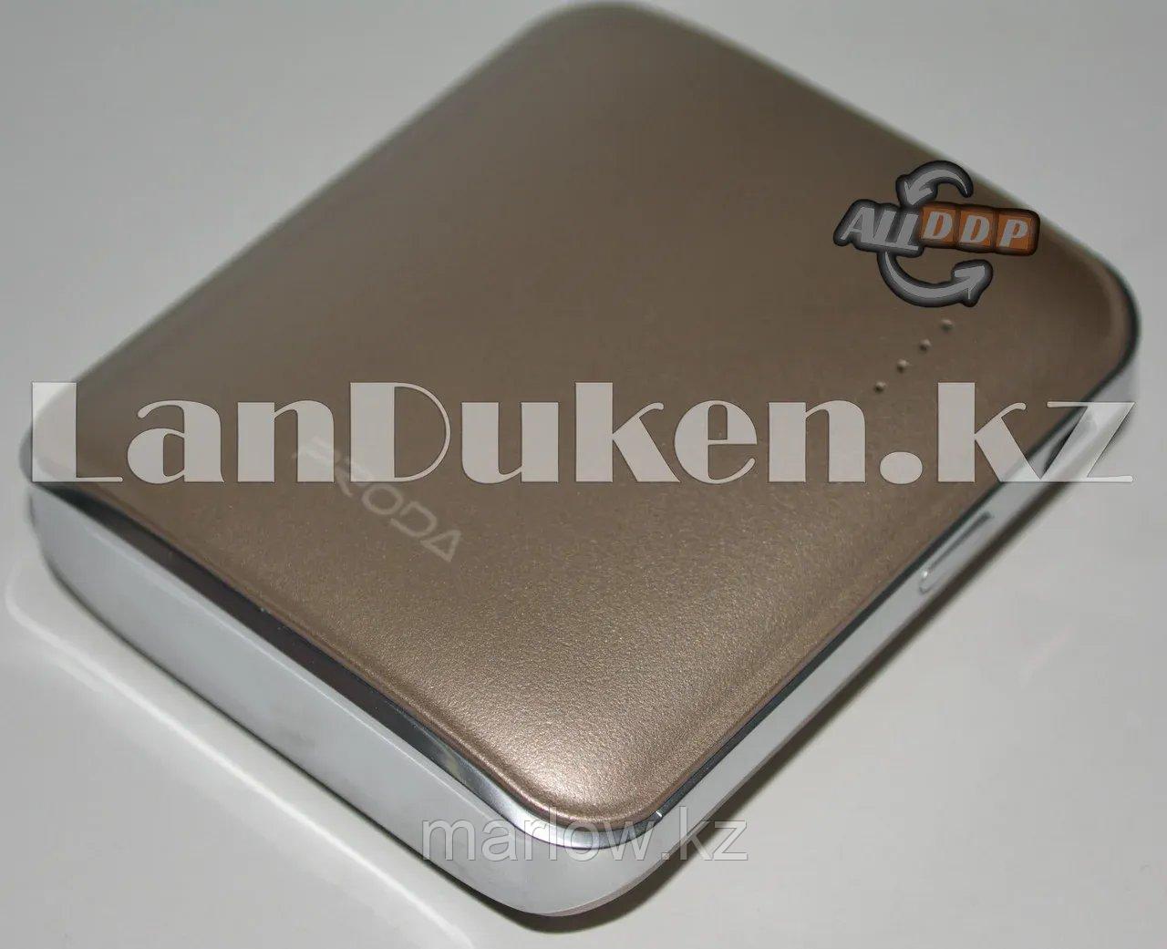 Портативное зарядное устройство Proda MINK Power Bank 5000 mAh (бронзовый) - фото 4 - id-p111454471