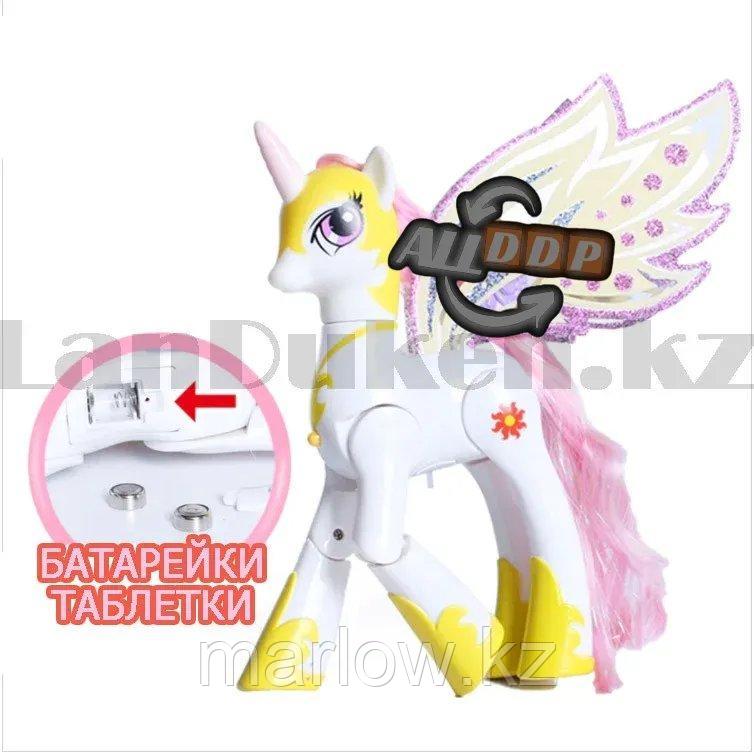 Игрушка из серии Мой маленький пони "My little Pony" музыкальные и световые эффекты 25*25см Принцесса Селестия - фото 5 - id-p111452492