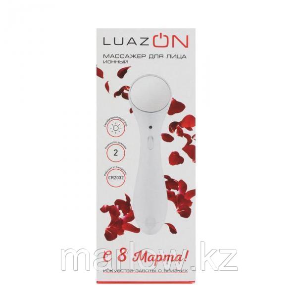 Массажер для лица LuazON LMZ-033, электрический, 2 режима, батарейка в комплекте, белый - фото 3 - id-p111421402