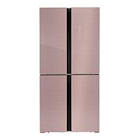 Холодильник HIBERG RFQ-490DX NFGP, Side-by-side, класс А+, 490 л, инверторный, розовый