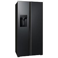 Холодильник HIBERG RFS-650DX NFB, Side-by-side, класс А+, 618 л, No Frost, инвертор, серый