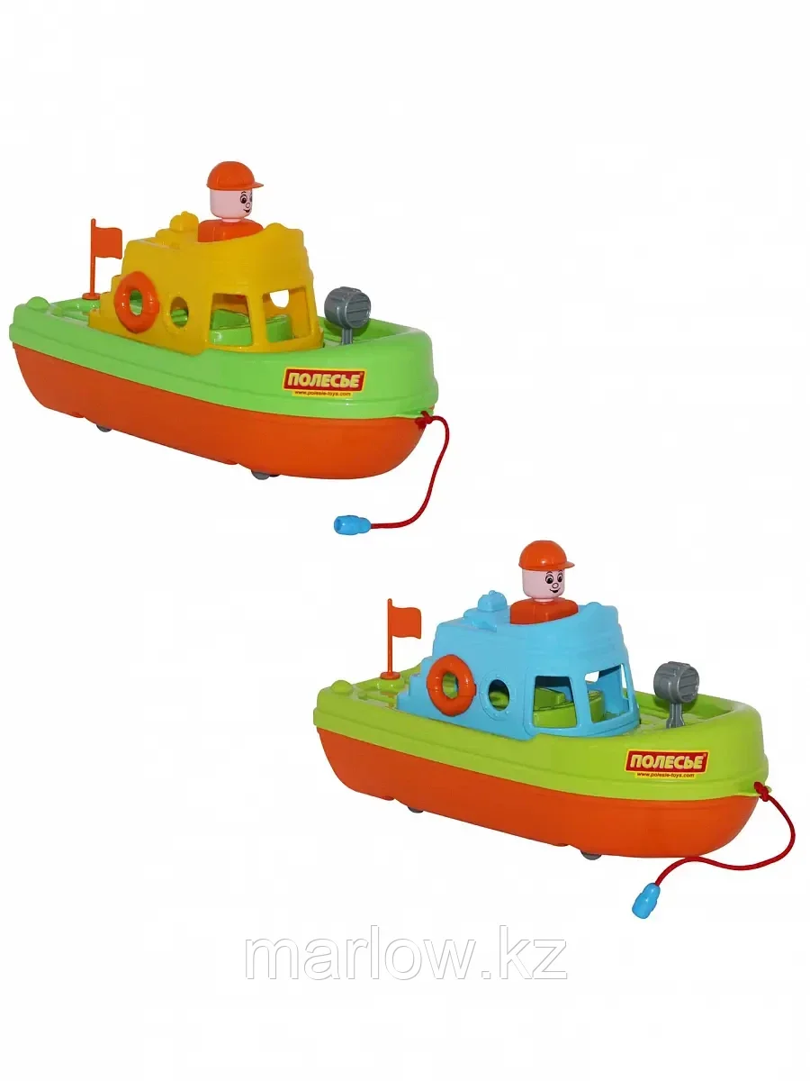 Игрушка для купания катер Спасатель 47229 Полесье - фото 1 - id-p111443599