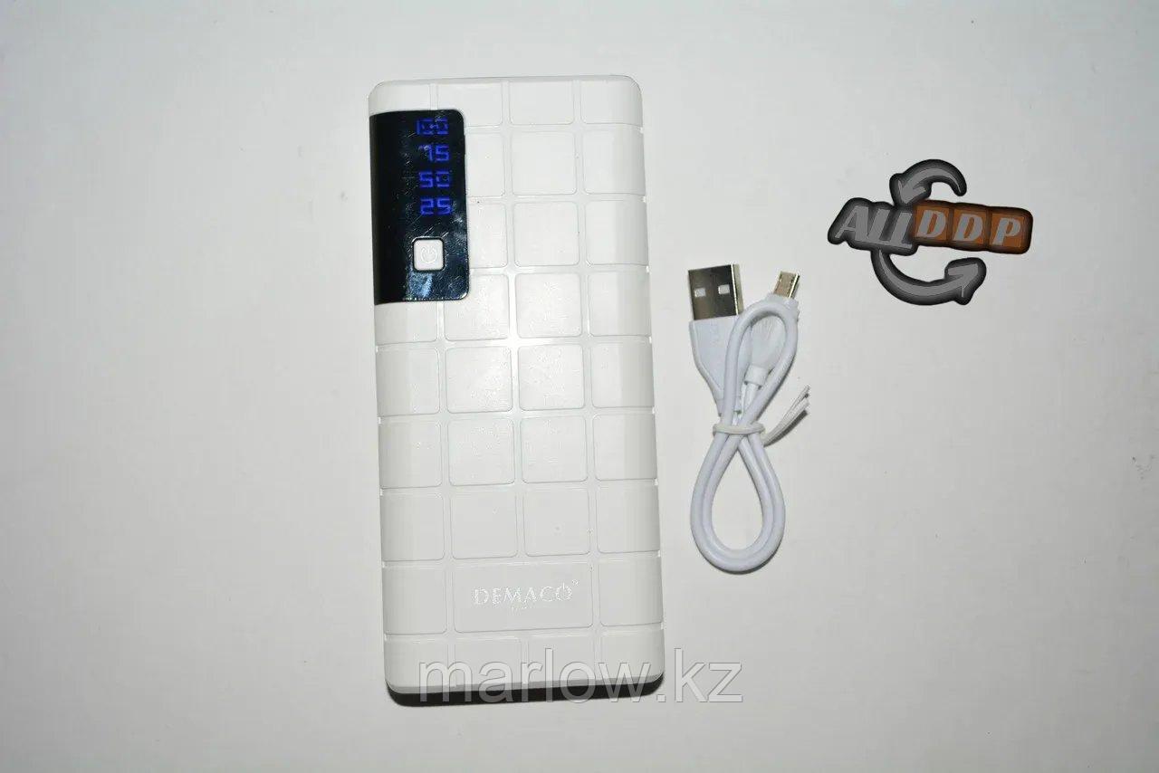 Портативное зарядное устройство DEMACO Power Bank DMK-A38 20000 mAh, белое - фото 3 - id-p111454484