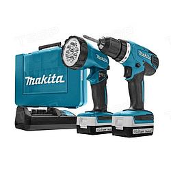 Аккумуляторная дрель-шуруповёрт Makita DF347DWLE