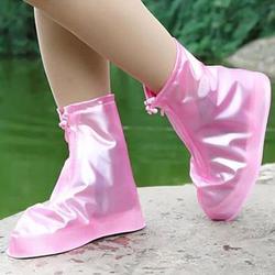 Защитные чехлы для обуви от грязи и дождя для детей, розовый
