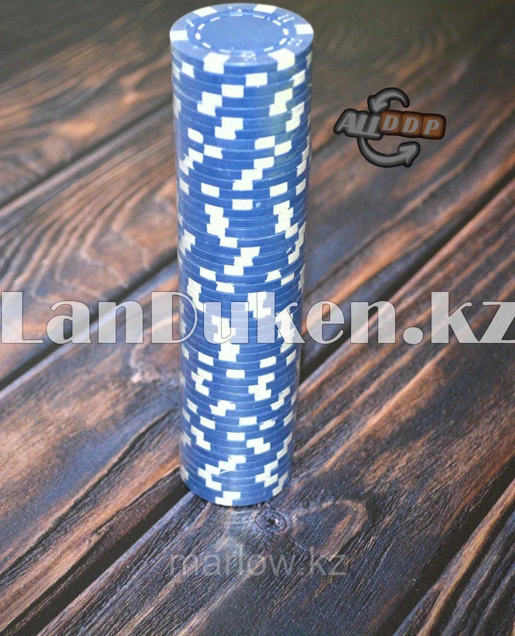 Фишки для покера 50 штук без номинала в ассортименте - фото 6 - id-p111453499