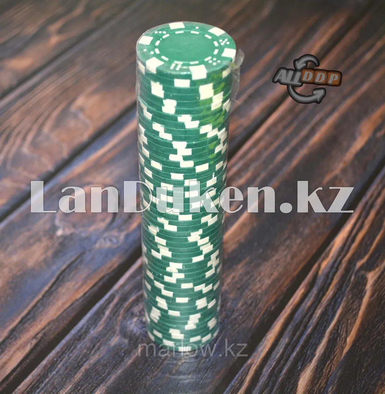 Фишки для покера 50 штук без номинала в ассортименте - фото 7 - id-p111453499