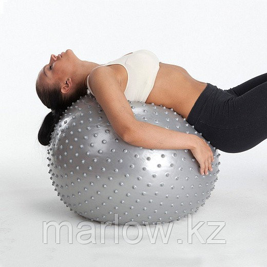 Мяч массажный Massage Ball 65 см с насосом MB-02 - фото 3 - id-p111420437