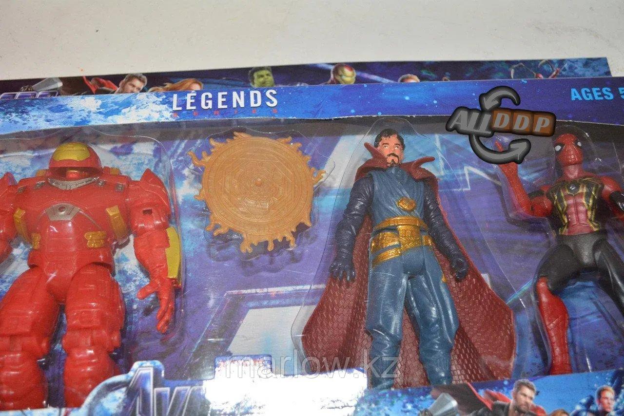 Мстители (Avengers) набор фигурок ( Вдова, Железный человек, Человек паук, Доктор Стрендж) - фото 7 - id-p111452501