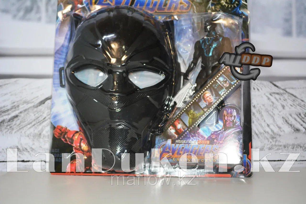 Набор детская маска и фигурка Черная Пантера 15 см серия Мстители - фото 5 - id-p111452503