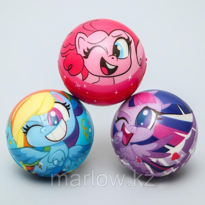 Мягкий мяч "Пони" My Little Pony 6,3см, микс - фото 4 - id-p111433076