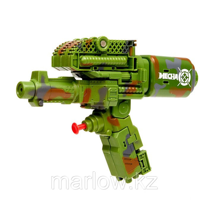 Робот «Танк», трансформируется в пистолет, стреляет водой, цвета МИКС - фото 3 - id-p111431254