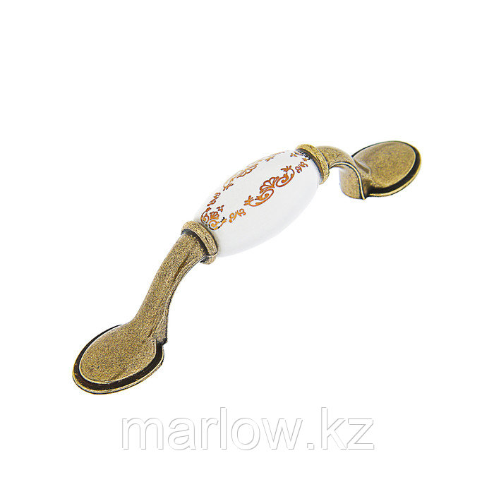 Ручка скоба Ceramics 012, 76 мм, керамическая, цвет бронза - фото 1 - id-p111463428