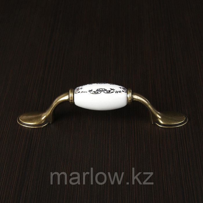 Ручка скоба Ceramics 012, 76 мм, керамическая, цвет бронза - фото 2 - id-p111463428