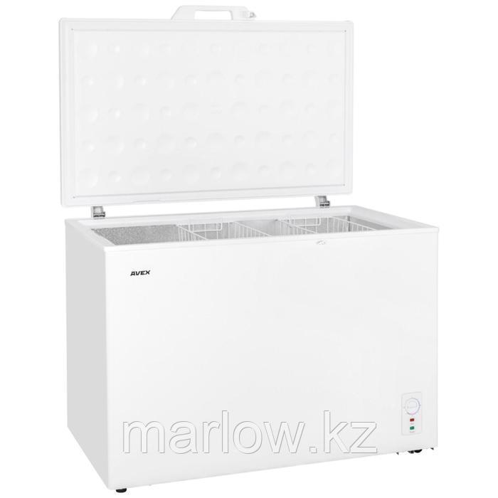Морозильный ларь AVEX CF 450 L2W, класс А, 420 л, 24 кг/сутки, белый - фото 2 - id-p111434080