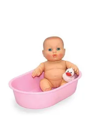 Кукла Карапуз в ванночке девочка 20см В978/1 Весна - фото 1 - id-p111443633