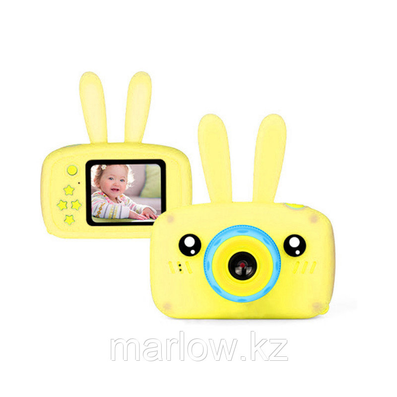 Детский фотоаппарат Зайцы Kids fun camera, жёлтый - фото 1 - id-p111423394