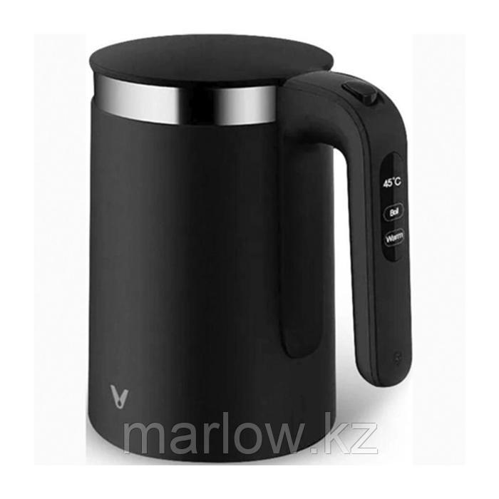 Чайник Viomi V-SK152B Smart Kettle, пластик, колба металл, 1.5 л, 1800 Вт, черный - фото 1 - id-p111434926