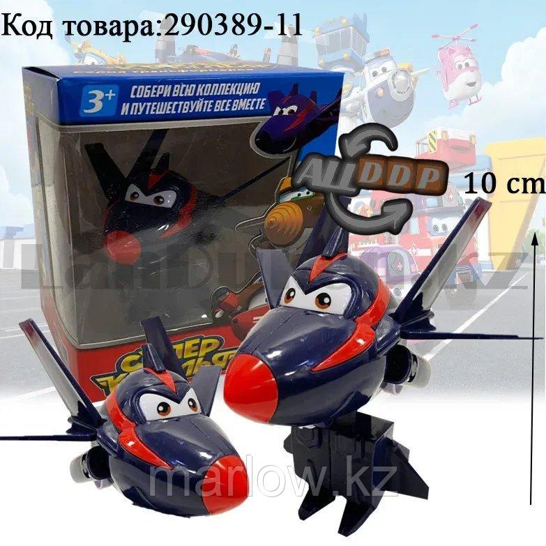 Трансформер игрушечный из серии "Супер крылья" (Super Wings) Чейз 10 см - фото 1 - id-p111452538