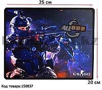 Коврик для мыши прямоугольный Контр страйк "Counter-Strike" Mousepad silk-gliding R7 CS GO