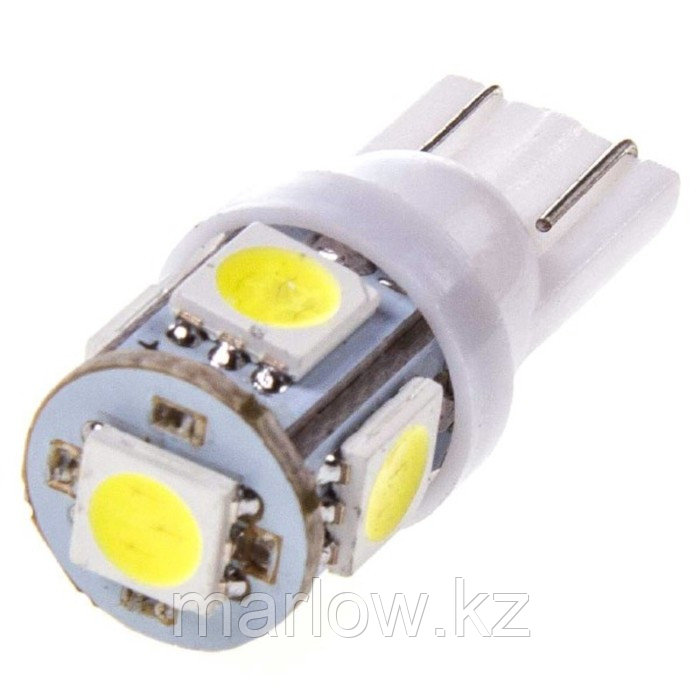 Лампа светодиодная T10(W5W), 24В, 5 SMD без цоколя Skyway, - фото 1 - id-p111427350