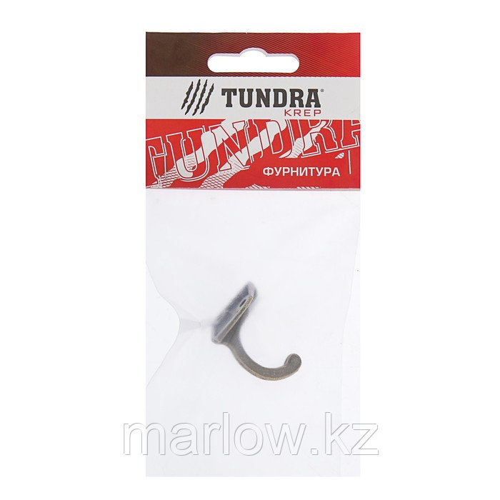 Крючок мебельный TUNDRA VINTAGE 003, цвет бронза, 1 шт - фото 1 - id-p111463458